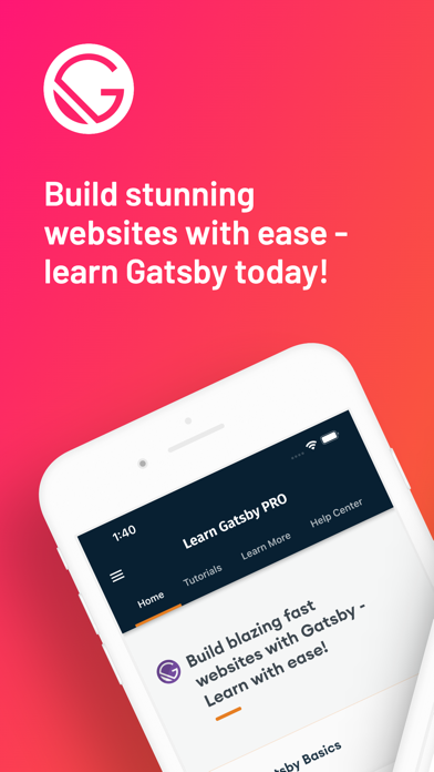 Screenshot #1 pour Learn Gatsby Web Development