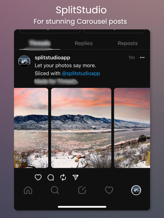SplitStudio: Slice Panoramas