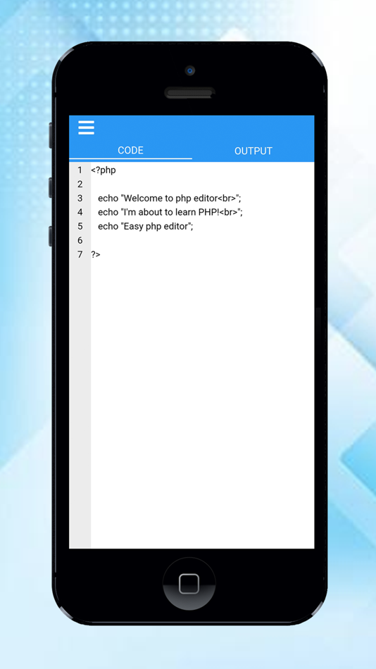PHP editor - instant output - 1.6 - (iOS)