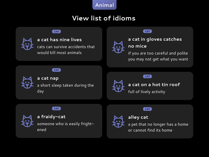 English Animal Idioms