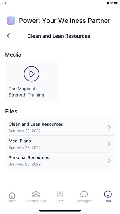 Power: Your Wellness Partner Screenshot