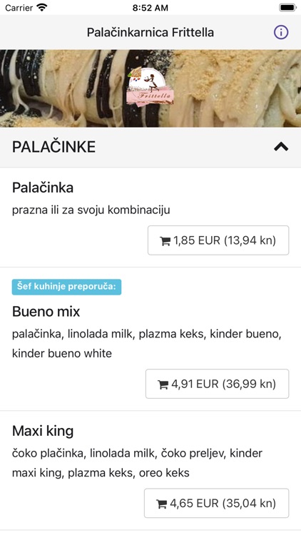 Palacinkarnica Frittella