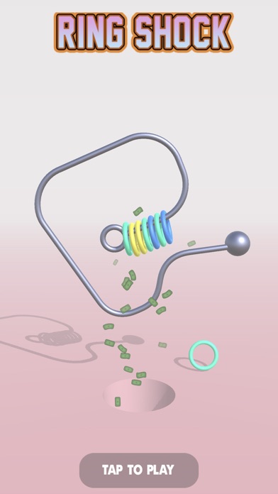 Ring Hoop Stack Color Puzzle Screenshot