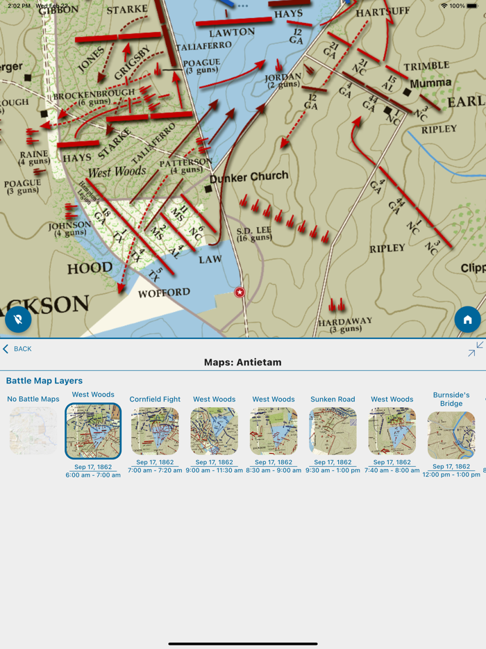 Civil War Battle Maps