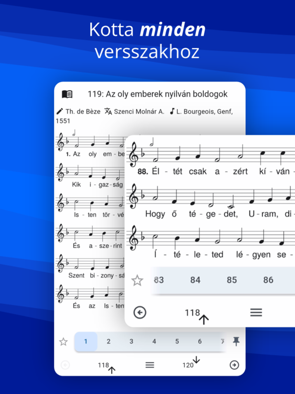 Református Énekeskönyv (21/48) iPad screenshot