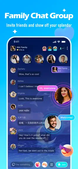 Game screenshot Niki Live - Live party & Group hack