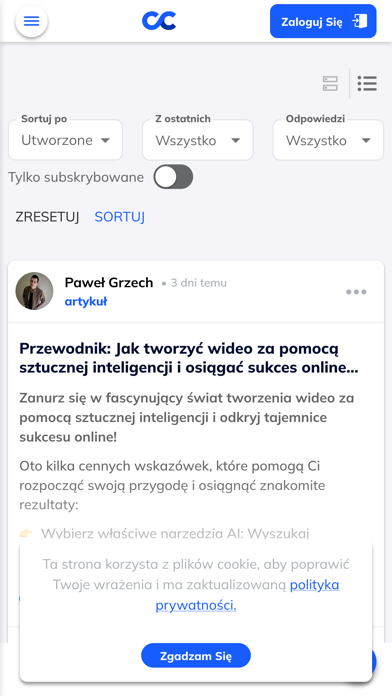 ccFound Screenshot