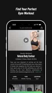 fitplan: gym & home workouts iphone screenshot 2