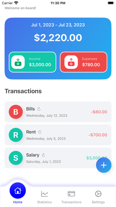 Wallet Board screenshot n.1