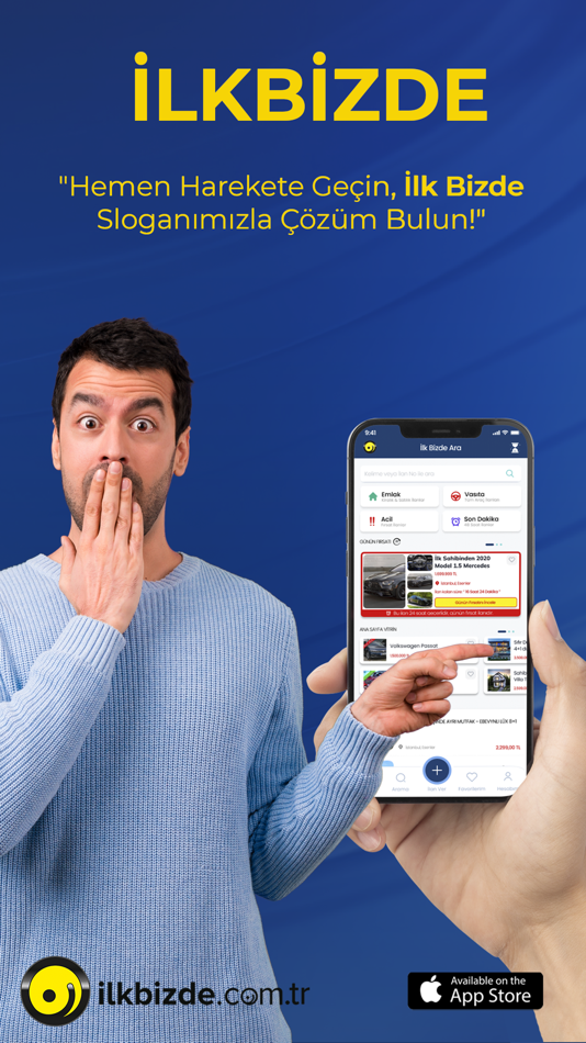 #9. İlkbizde (iOS) 由: ILKBIZDE E-TICARET GAYRIMENKUL VE OTOMOTIV HIZMETLERI SANAYI TICARET LIMITED SIRKETI