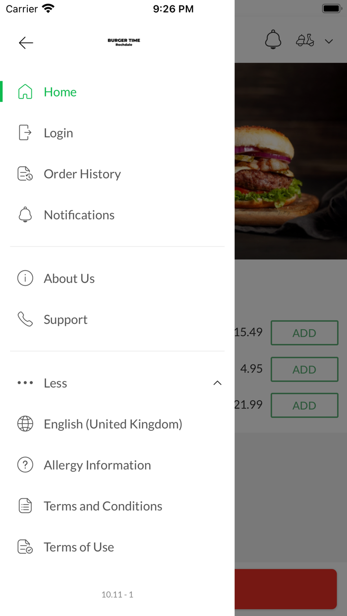 Burger Time Rochdale