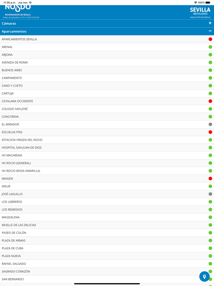 Movilidad Tráfico Sevilla