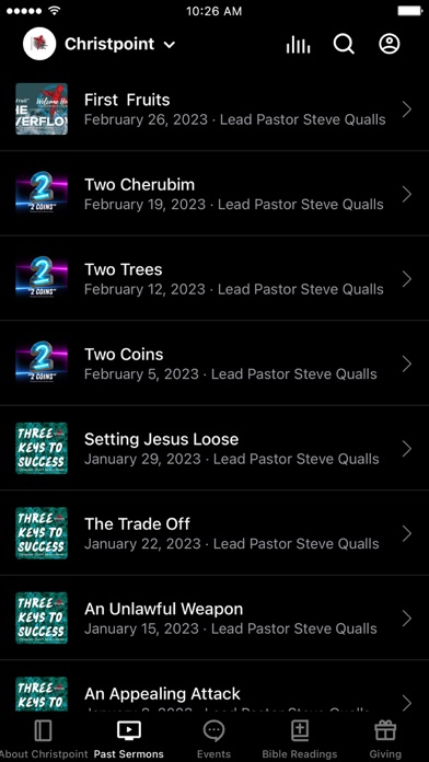 Christpoint Church of TN Screenshot