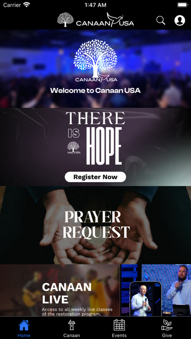 Canaan Church Miami Screenshot
