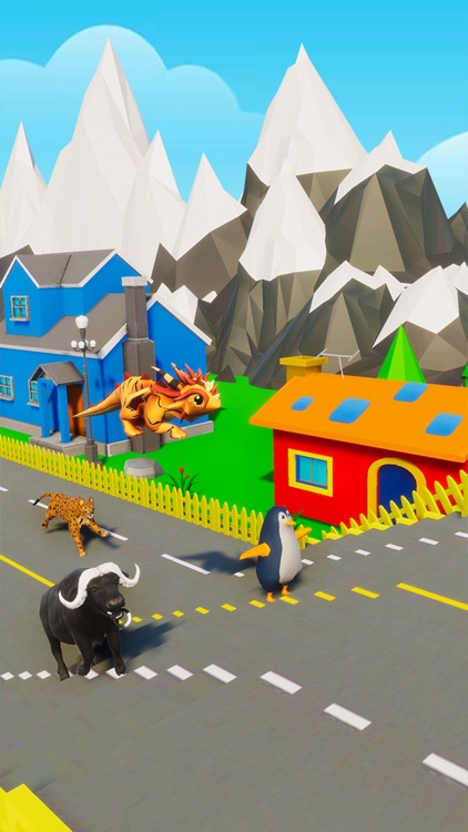 Animal Transform Shift Race 3D