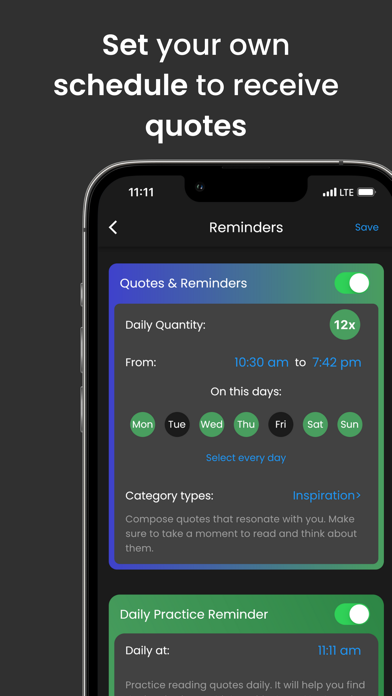 Motiv - Motivational Quotes Screenshot