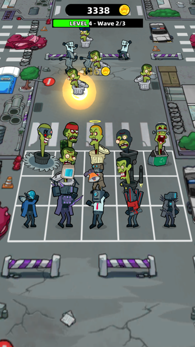 Merge Robot: Zombie Fighter Screenshot