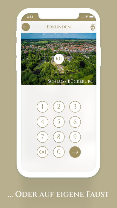 Schloss Bückeburg Erlebniswelt Screenshot