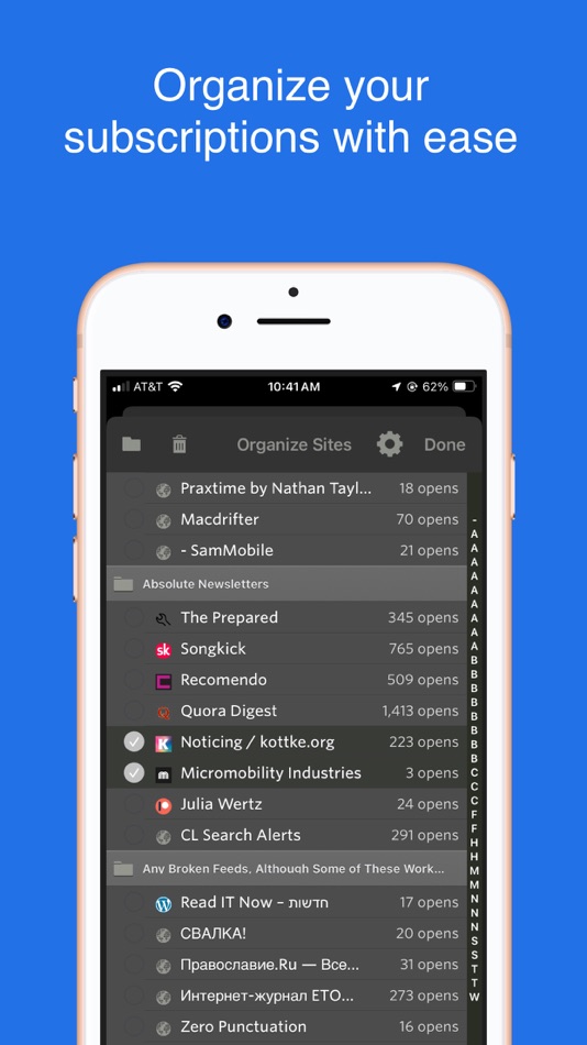 #9. NewsBlur (macOS) 由: NewsBlur, Inc.
