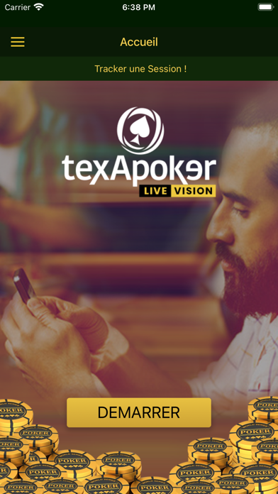 Screenshot #1 pour Texapoker Live Vision