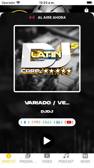 LATINDJS Screenshot