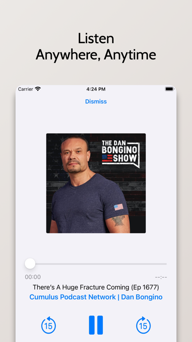 DAN Podcast App Screenshot