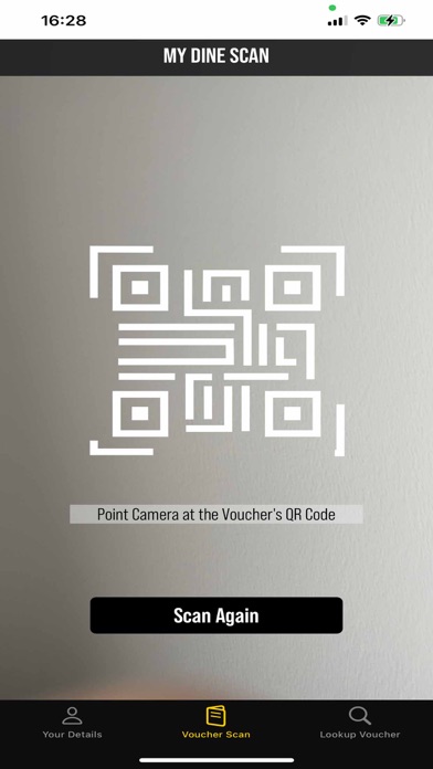 MyDineSCAN Screenshot