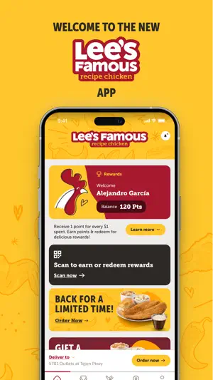 Lee's Famous Recipe Chicken screenshot 1