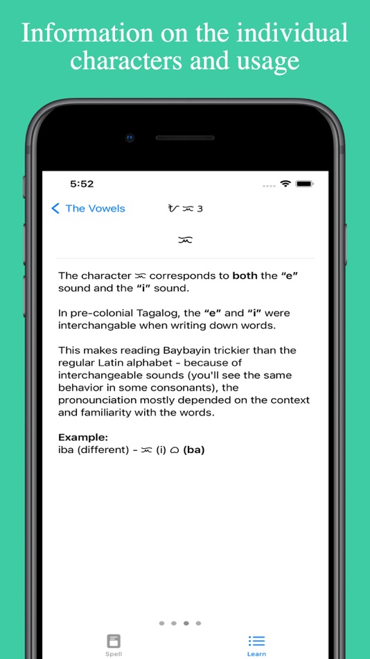 #7. Learn Baybayin (iOS) 由: Rowena Ricalde