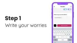 worrybox: burn your anxiety iphone screenshot 2