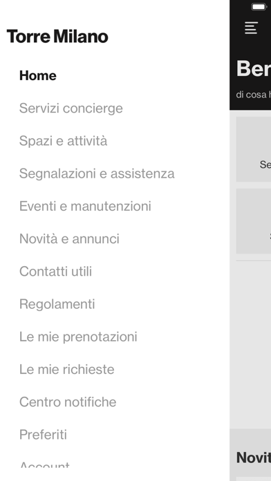 Torre Milano Concierge Screenshot