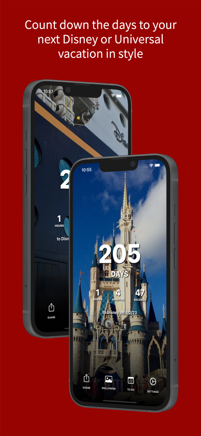Countdown for Disney World