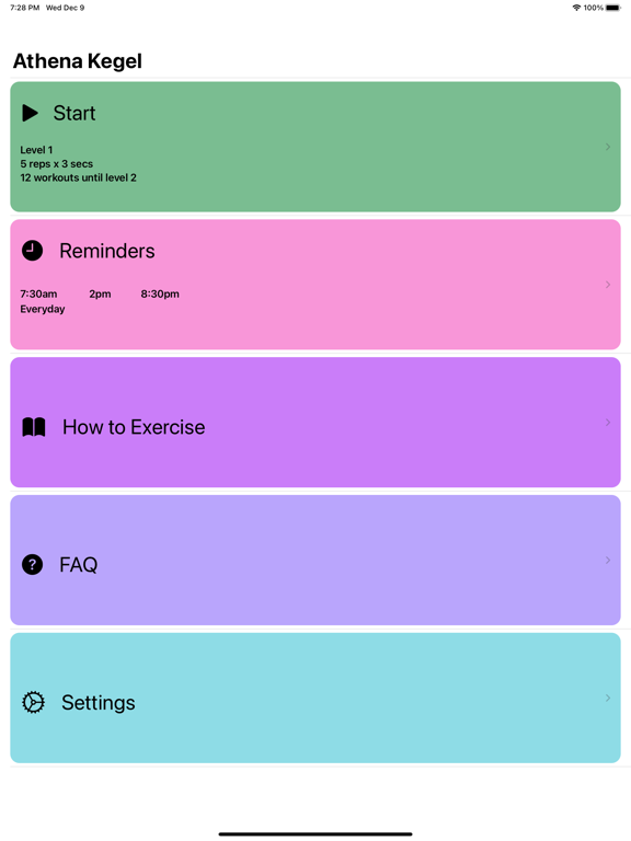 Screenshot #4 pour Athena Kegel Trainer for Women
