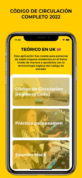 Game screenshot TEÓRICO EN UK mod apk