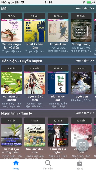 Audio truyện full Screenshot