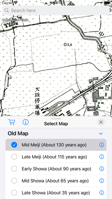 Kansai Jisou Maps Screenshot