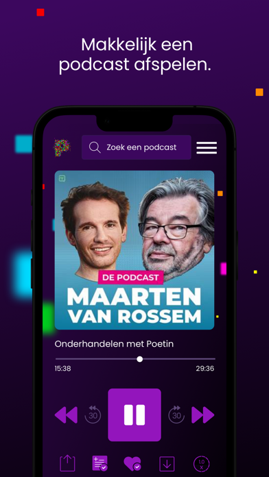 Podcastkiezen Screenshot