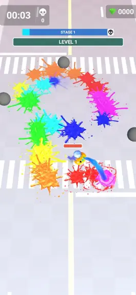 Game screenshot Paint Rush Battle apk