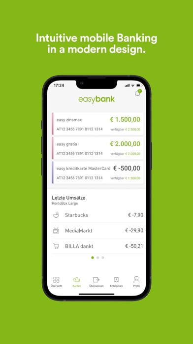 easybank App Screenshot