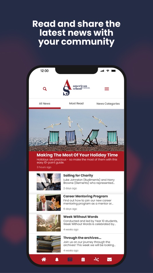 #5. The ASB Community (iOS) Podle: Toucan Tech
