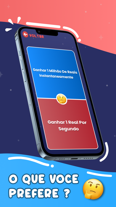Você Prefere: Jogo de Pergunta Screenshot