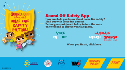 Sound Off Safety App Screenshot