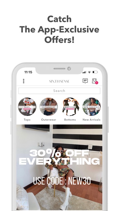 Sixth Sense Boutique Screenshot