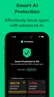 textguard: spam text blocker iphone screenshot 2