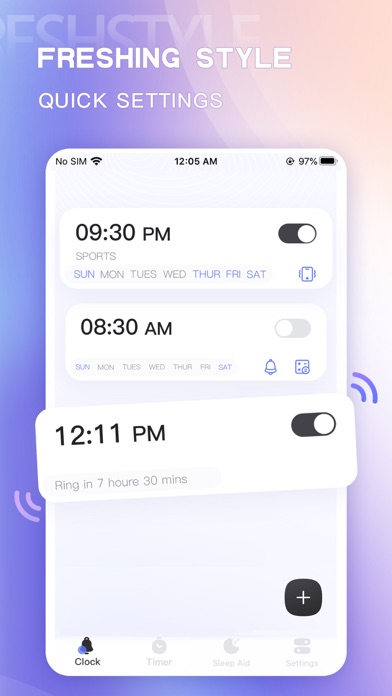 Alarm Clock - Waking up Screenshot