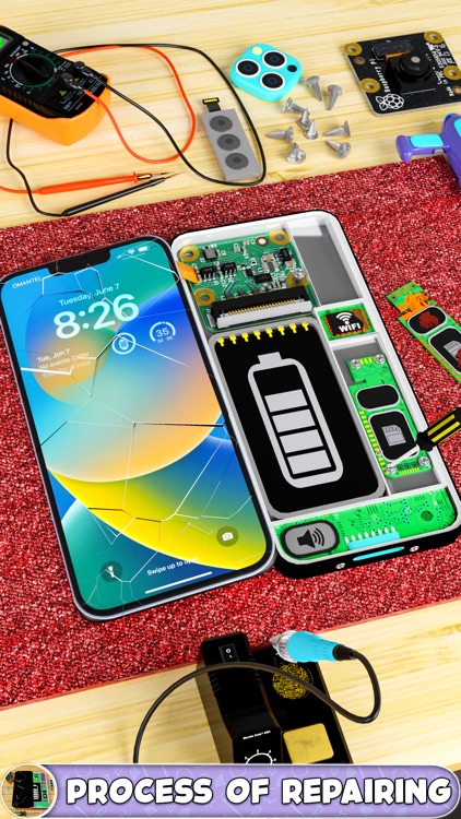 Mobile Repair Store Simulation