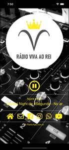 Rádio Viva ao Rei screenshot #1 for iPhone