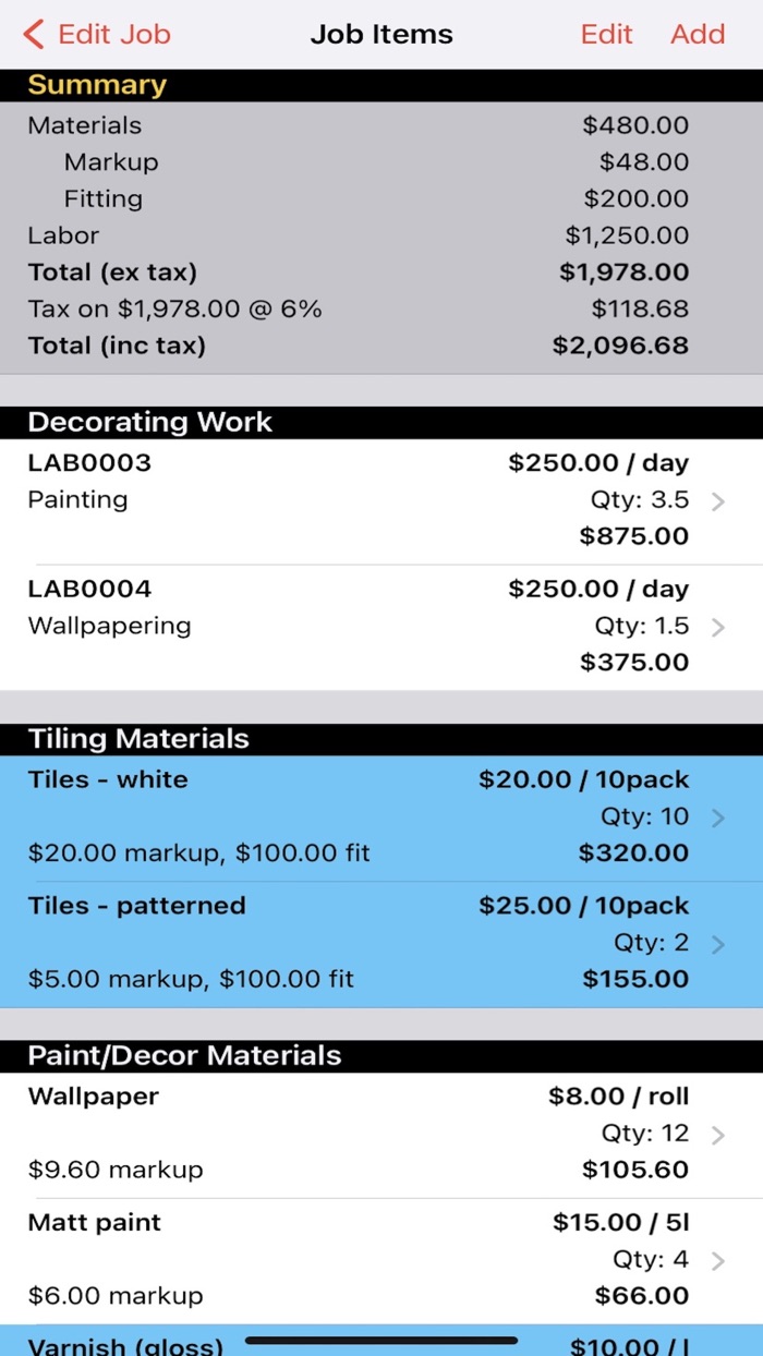 Invoice and Estimate App