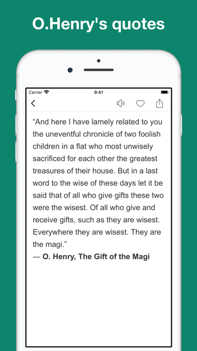 O. Henry's Short Stories Screenshot