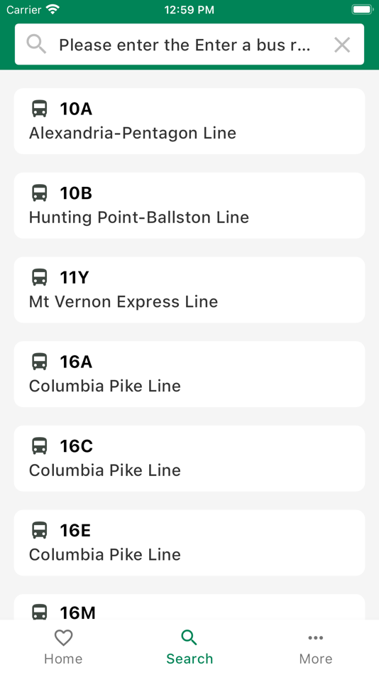 #2. DC Bus Tracker - WMATA (iOS) 由: 婧嘉 郭